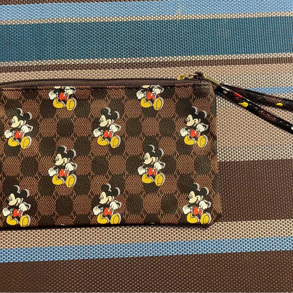 Disney Brown Mickey Mouse Wallet - Picture 4 of 4